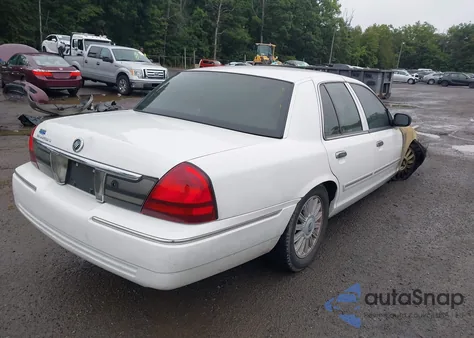 2010 Mercury Grand Marquis Ls (Fleet Only) из США, поврежденный, VIN 2MEBM7FVXAX602186